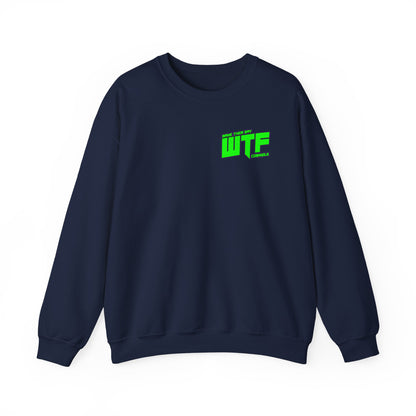 WTF Neon Logo Crewneck Sweatshirt