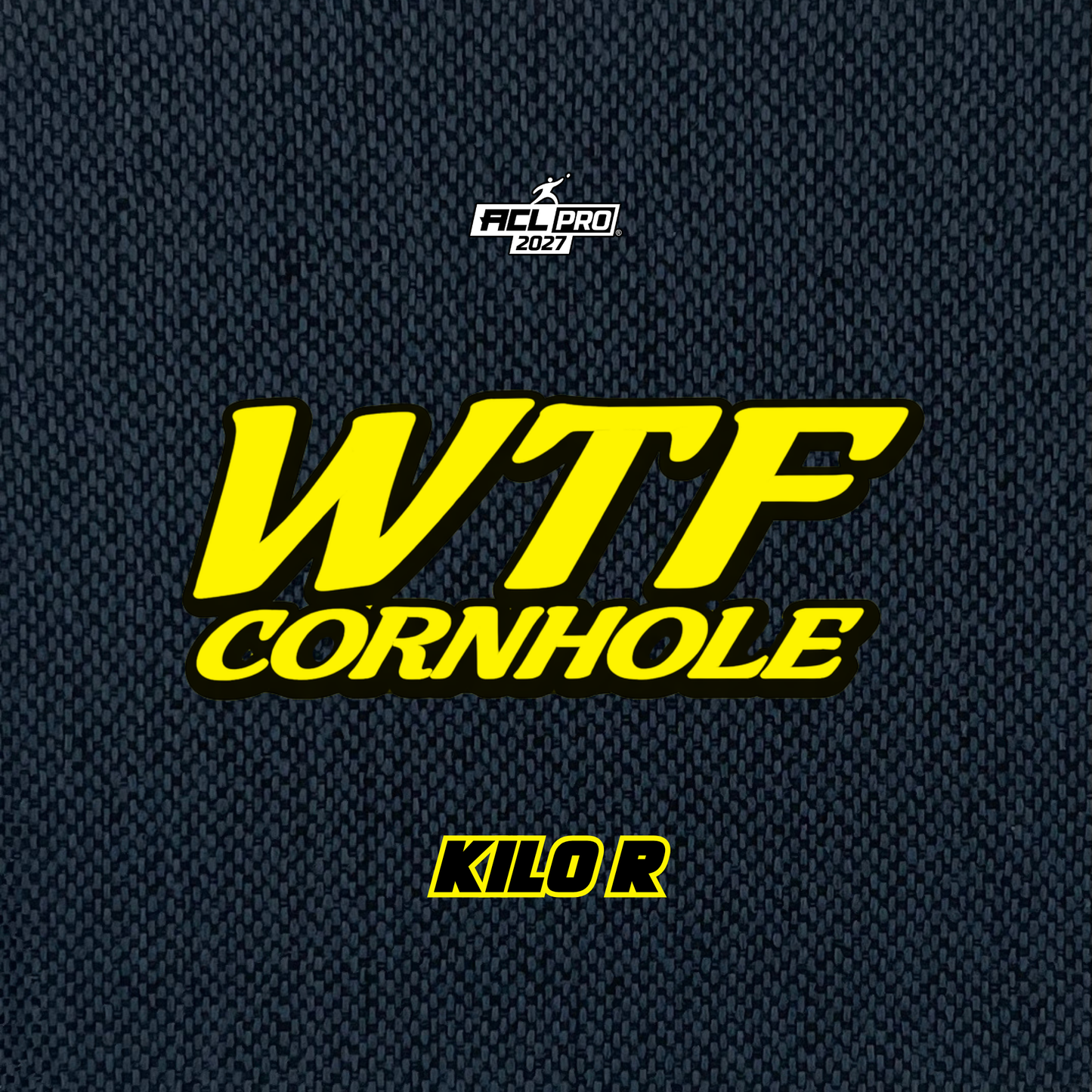 2027 WTF Kilo Carpet Matching - ACL Pro Stamped Cornhole Bags - Set of 4 bags