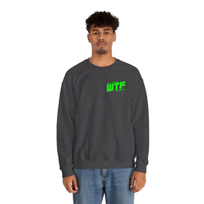 WTF Neon Logo Crewneck Sweatshirt