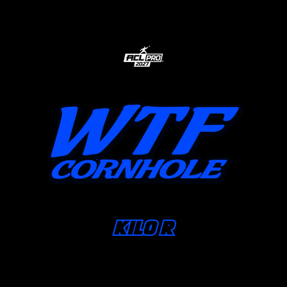 2027 WTF Kilo Carpet Matching - ACL Pro Stamped Cornhole Bags - Set of 4 bags
