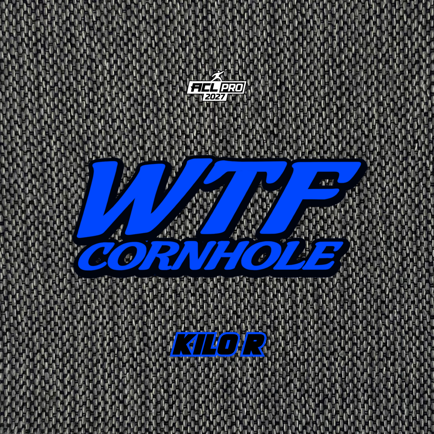 2027 WTF Kilo Carpet Matching - ACL Pro Stamped Cornhole Bags - Set of 4 bags