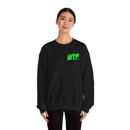 WTF Neon Logo Crewneck Sweatshirt