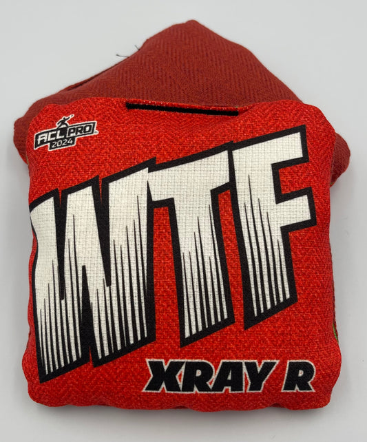 WTF X-RAY - ACL Pro Stamped Cornhole Bags - Set of 4 bags
