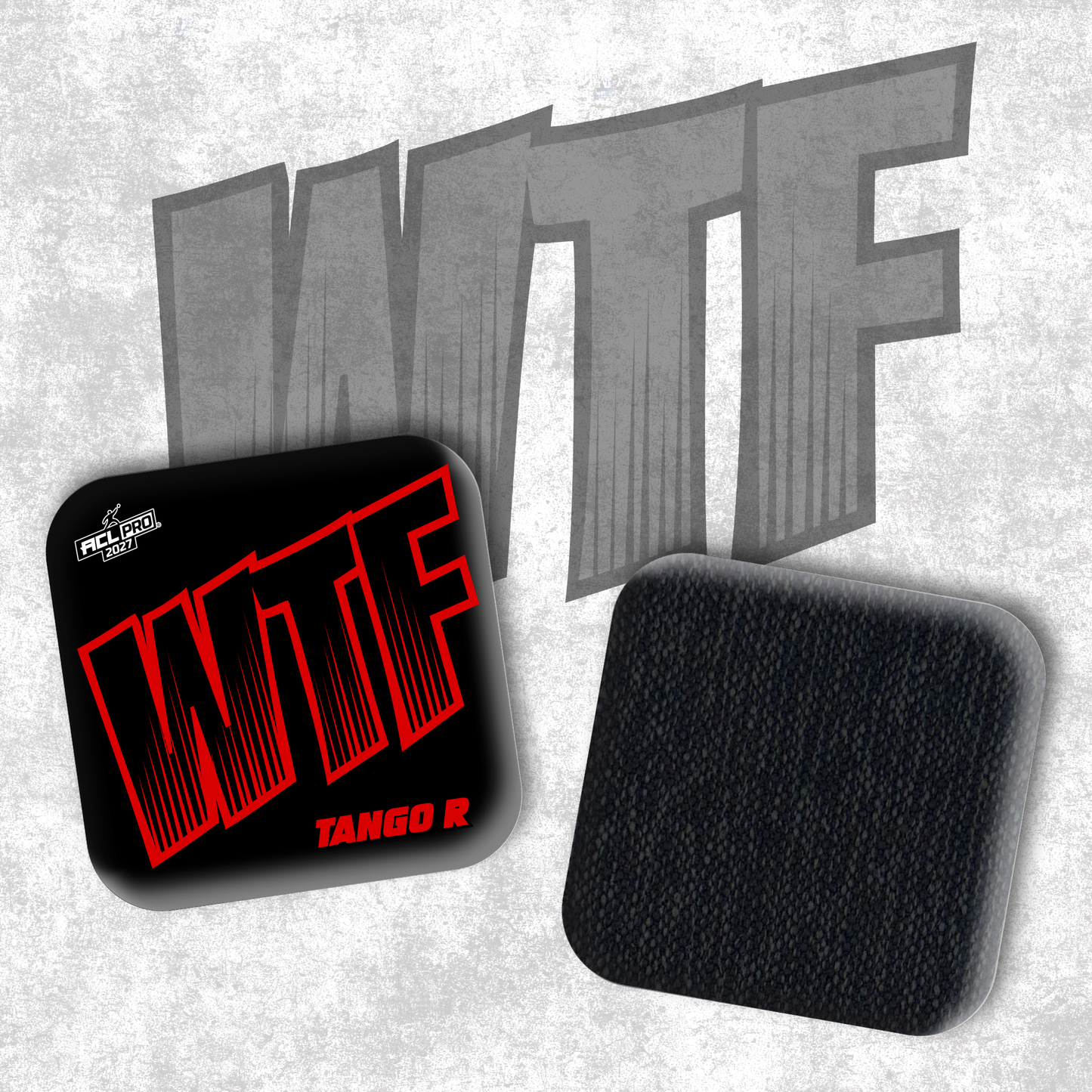 2027 WTF Tango Splatter - ACL Pro Stamped Cornhole Bags - Set of 4 bags