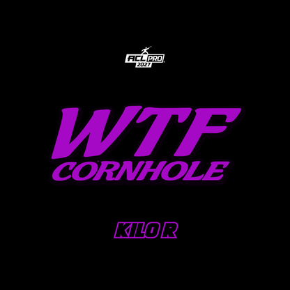 2027 WTF Kilo Carpet Matching - ACL Pro Stamped Cornhole Bags - Set of 4 bags