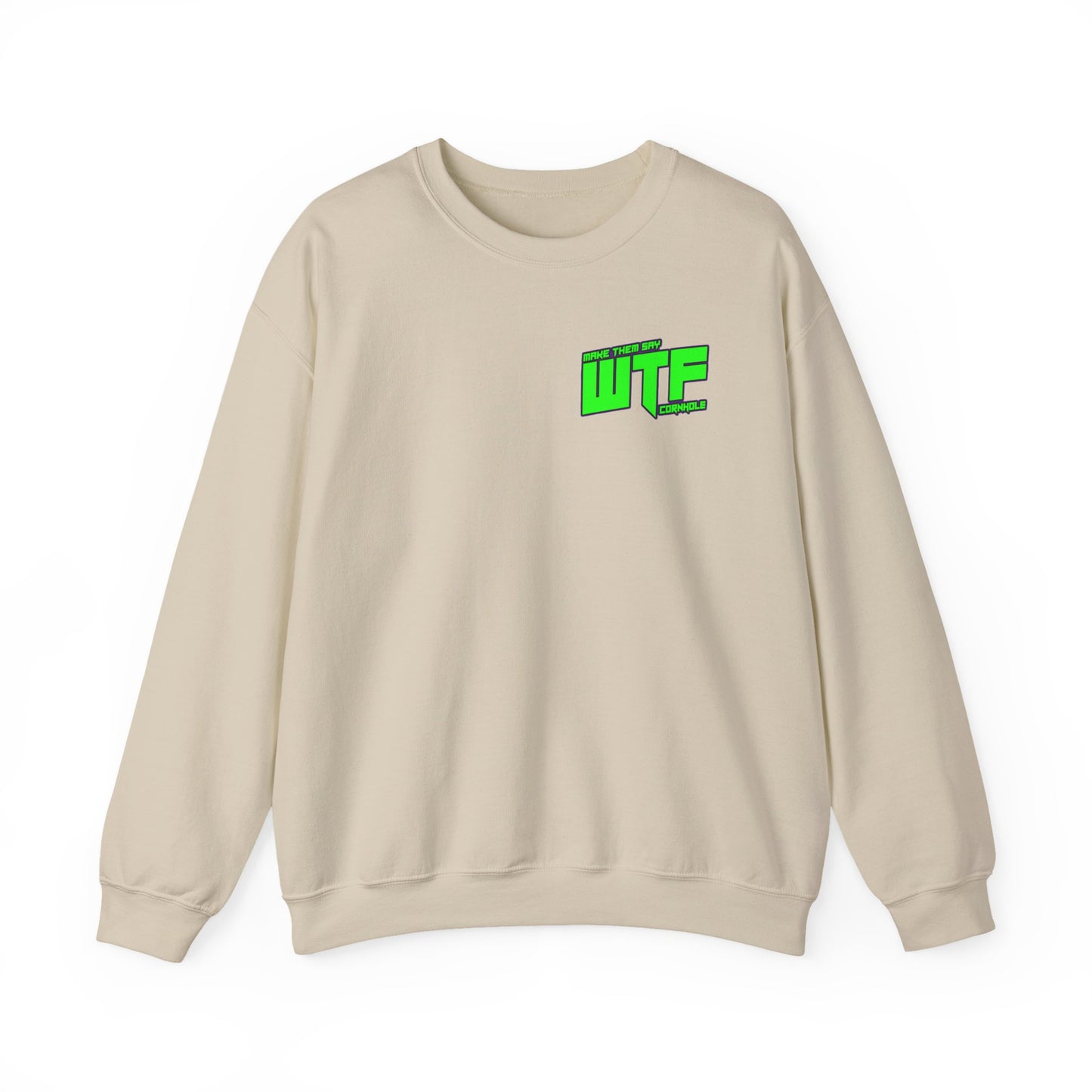 WTF Neon Logo Crewneck Sweatshirt