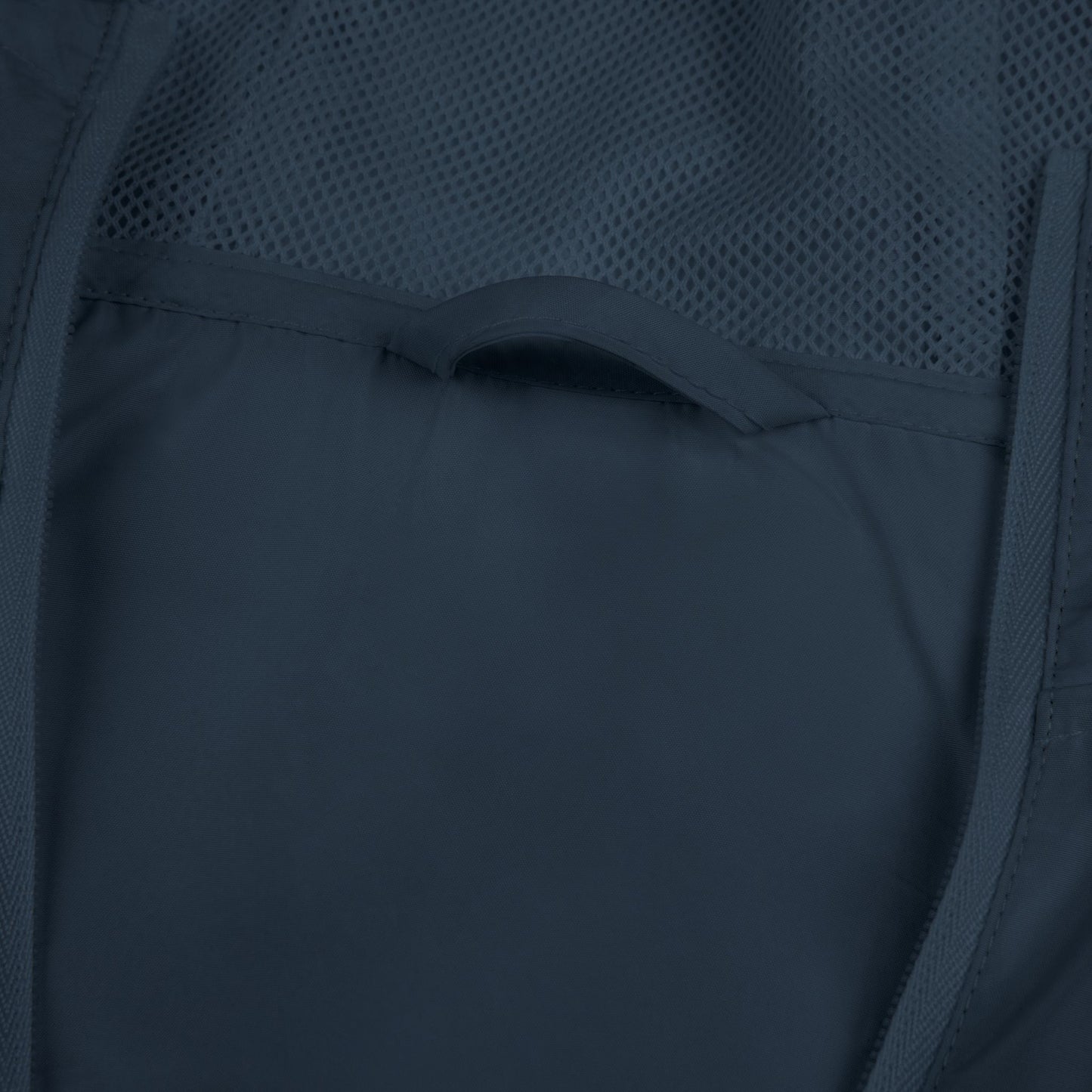 Windbreaker Jacket — Minimal Geometric 'W' Logo Lightweight Hooded Windbreaker