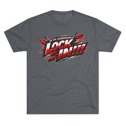 WTF Cornhole "Lock In!!!" Graphic Tee — Competitive Cornhole Shirt