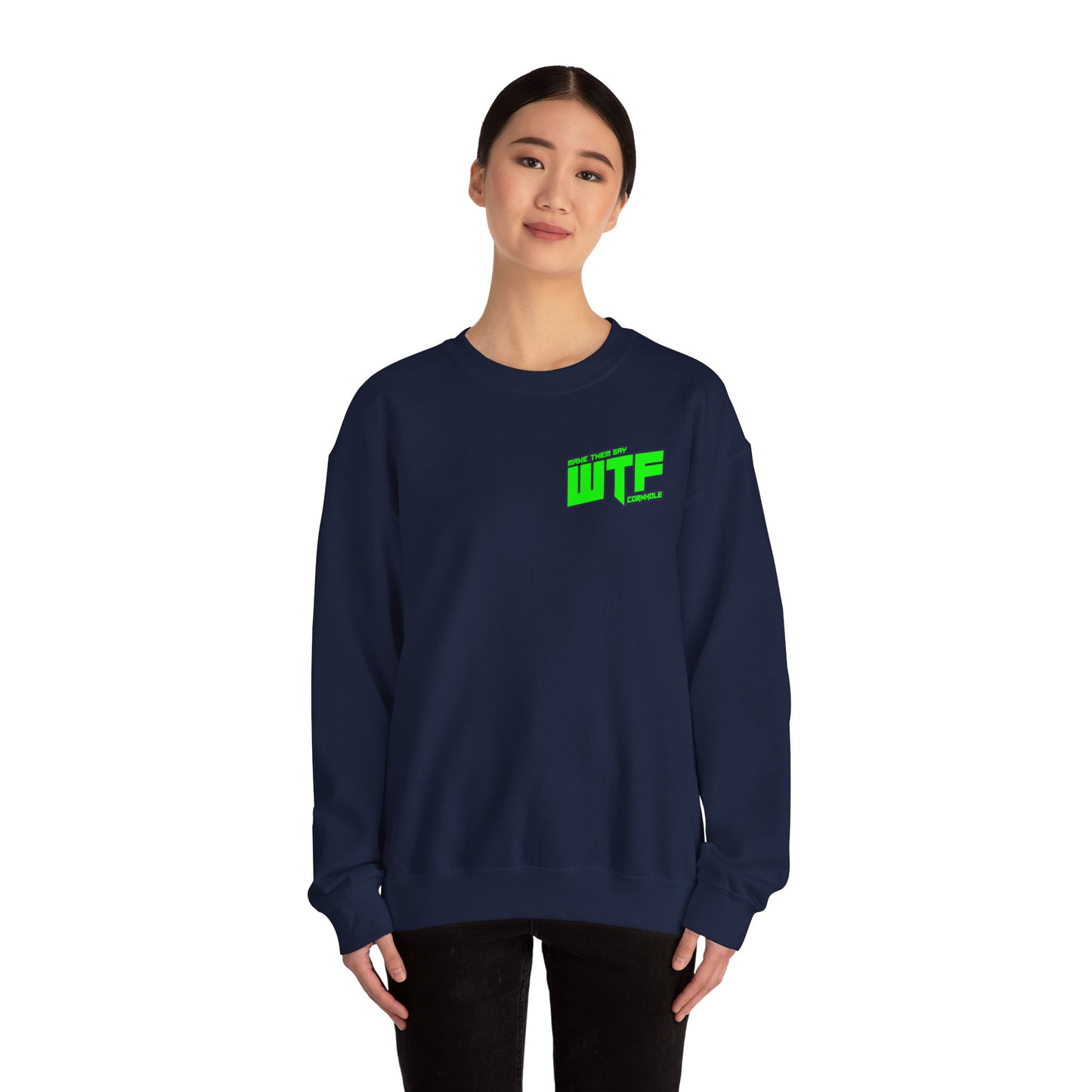 WTF Neon Logo Crewneck Sweatshirt
