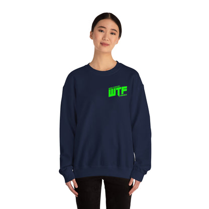 WTF Neon Logo Crewneck Sweatshirt