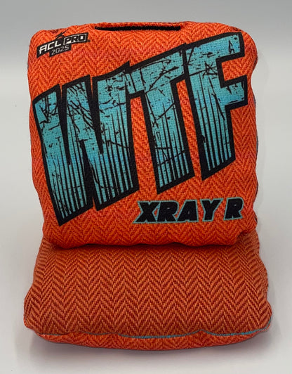 2025 WTF X-RAY - ACL Pro Stamped Cornhole Bags - Set of 4 bags