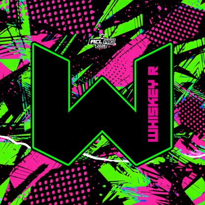 2026 WTF Whiskey Abstract Design - ACL Pro Stamped Cornhole Bags - Set of 4 bags