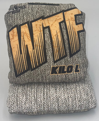 2025 WTF Kilo - ACL Pro Stamped Cornhole Bags - Set of 4 bags