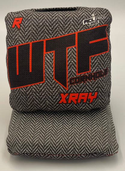 2025 WTF X-RAY - ACL Pro Stamped Cornhole Bags - Set of 4 bags