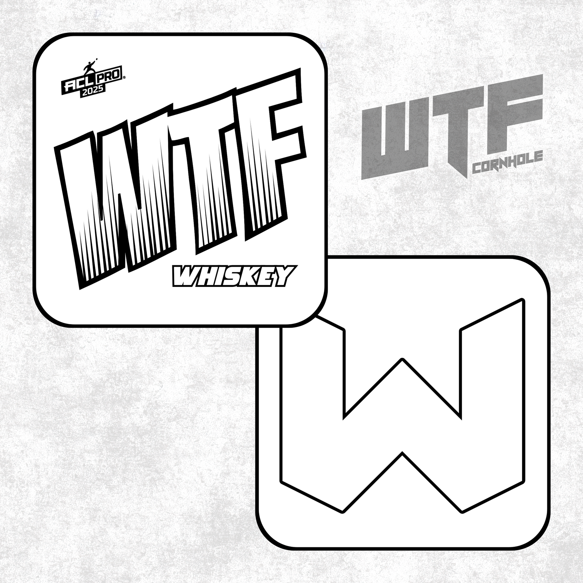 2025 WTF Whiskey - ACL Pro Stamped Cornhole Bags - Set of 4