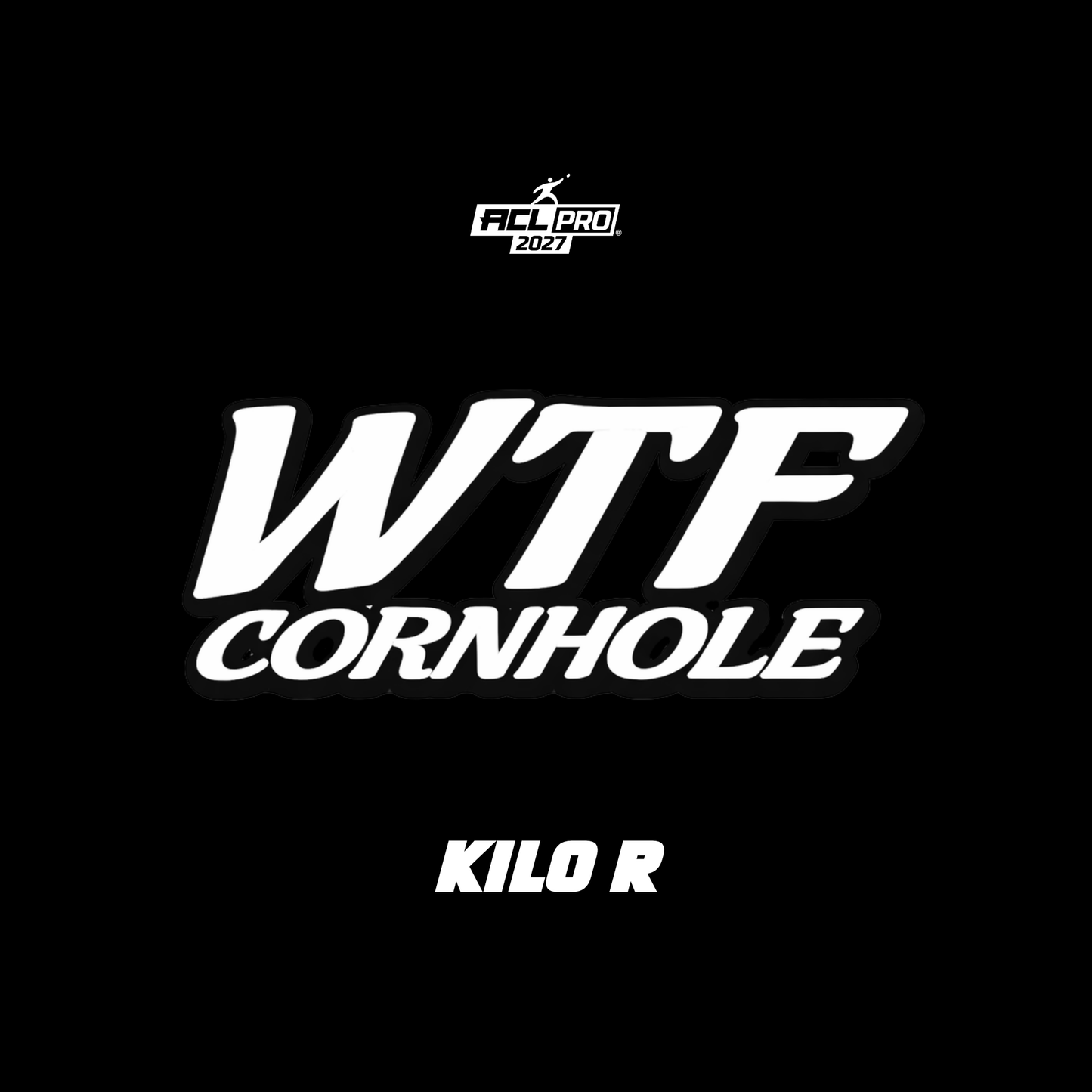 2027 WTF Kilo Carpet Matching - ACL Pro Stamped Cornhole Bags - Set of 4 bags