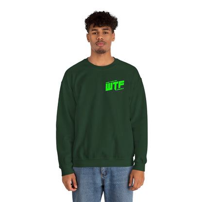 WTF Neon Logo Crewneck Sweatshirt