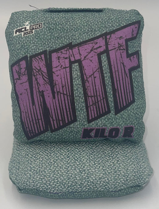 2025 WTF Kilo - ACL Pro Stamped Cornhole Bags - Set of 4 bags