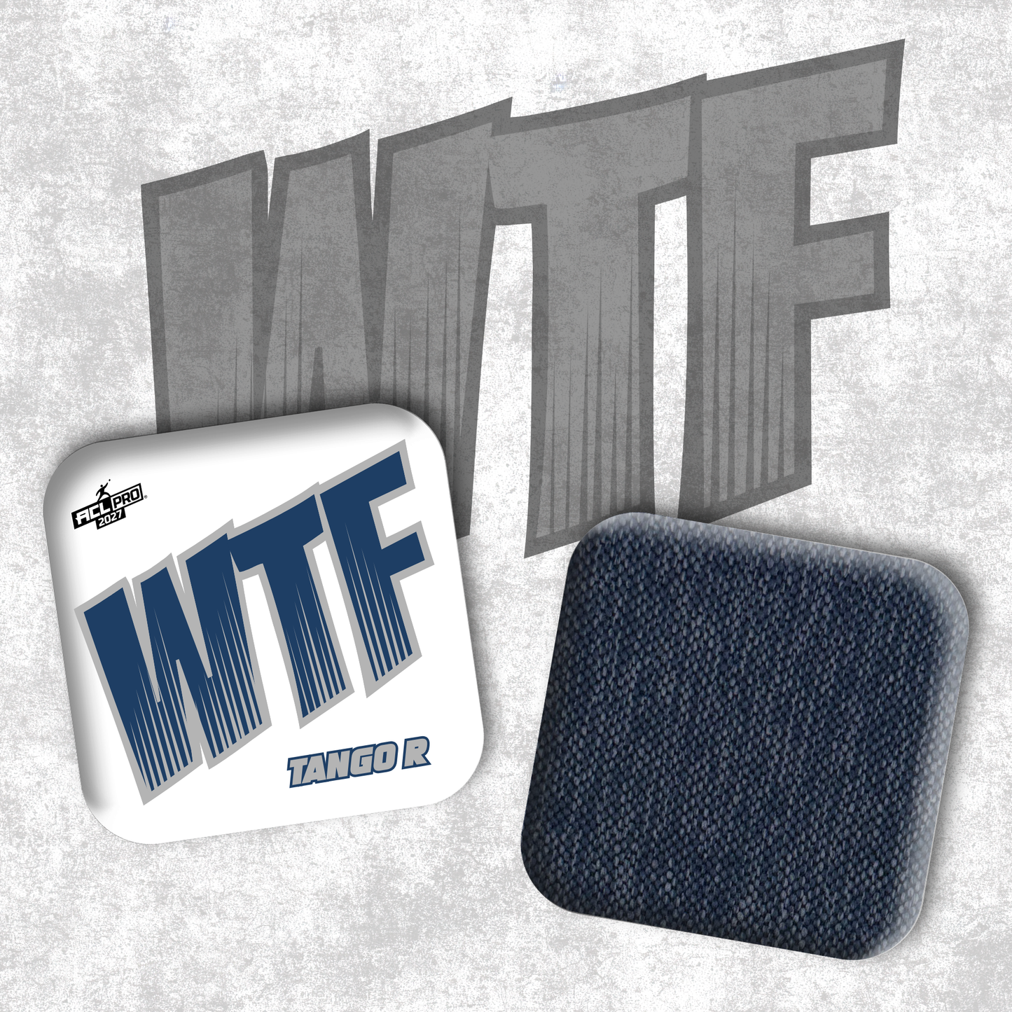 2027 WTF Tango Splatter - ACL Pro Stamped Cornhole Bags - Set of 4 bags