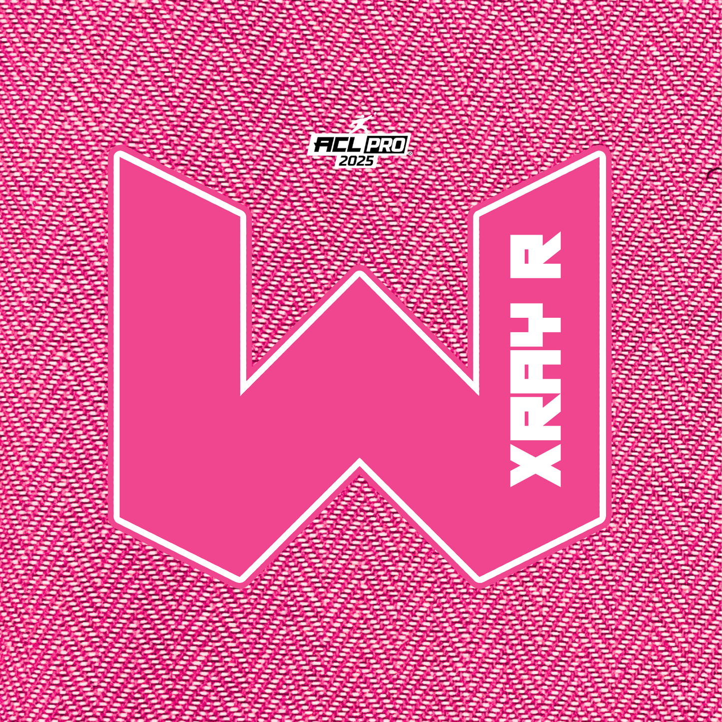 2025 WTF X-RAY Pink carpet - ACL Pro Stamped Cornhole Bags - Set of 4 bags