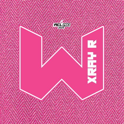 2025 WTF X-RAY Pink carpet - ACL Pro Stamped Cornhole Bags - Set of 4 bags