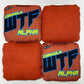 WTF Alpha - ACL Comp Stamped Cornhole Bags - Set of 4 bags