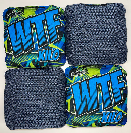 WTF Alpha - ACL Comp Stamped Cornhole Bags - Set of 4 bags