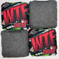 New and Improved WTF Delta - ACL Pro Stamped Cornhole Bags - Set of 4 bags