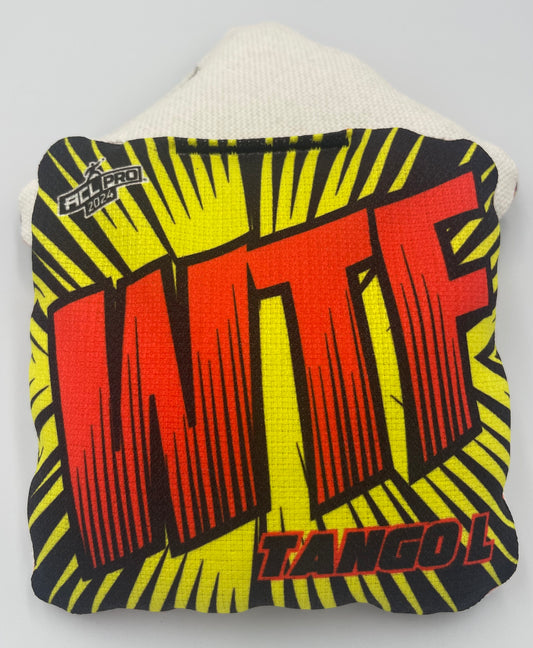 WTF Tango L - ACL Pro Stamped Cornhole Bags - Set of 4 bags