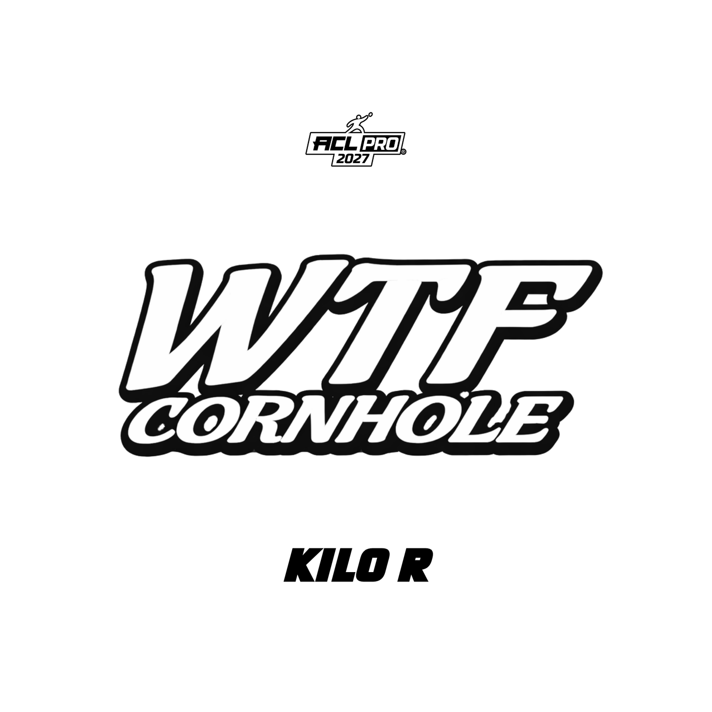 2027 WTF Kilo Carpet Matching - ACL Pro Stamped Cornhole Bags - Set of 4 bags