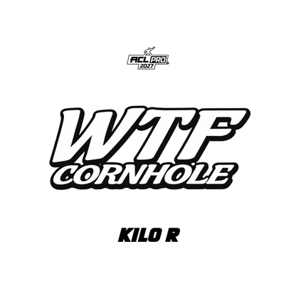 2027 WTF Kilo Carpet Matching - ACL Pro Stamped Cornhole Bags - Set of 4 bags