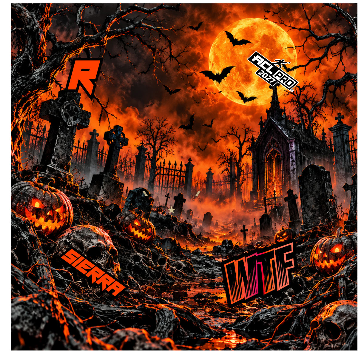 ACL - Halloween bags SET OF 4