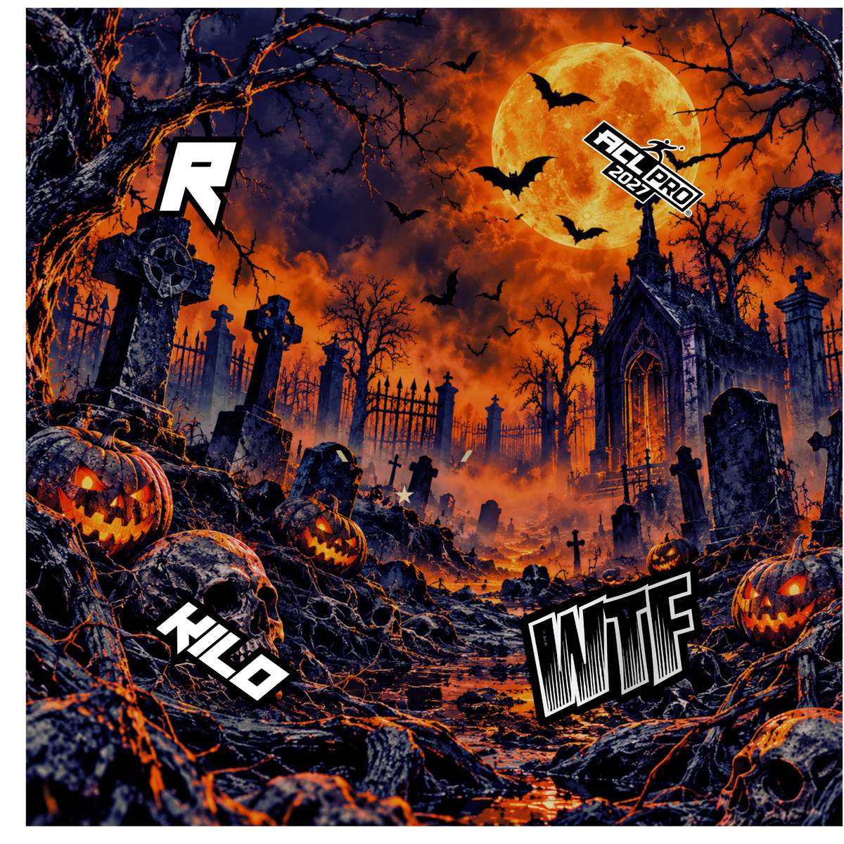 ACL - Halloween bags SET OF 4
