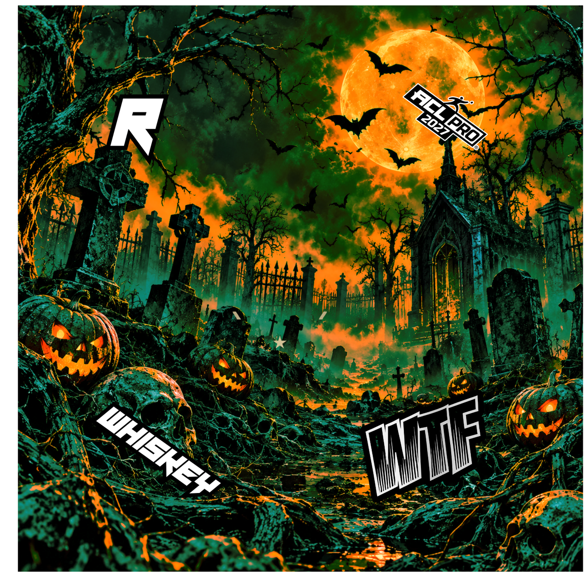 ACL - Halloween bags SET OF 4
